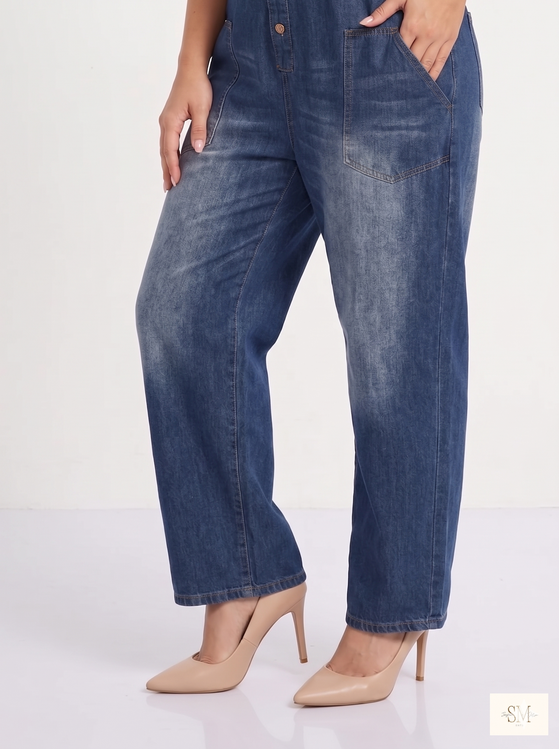 Amalia | Mono Denim "Efecto Slim-Stylo"