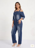 Amalia | Mono Denim "Efecto Slim-Stylo"
