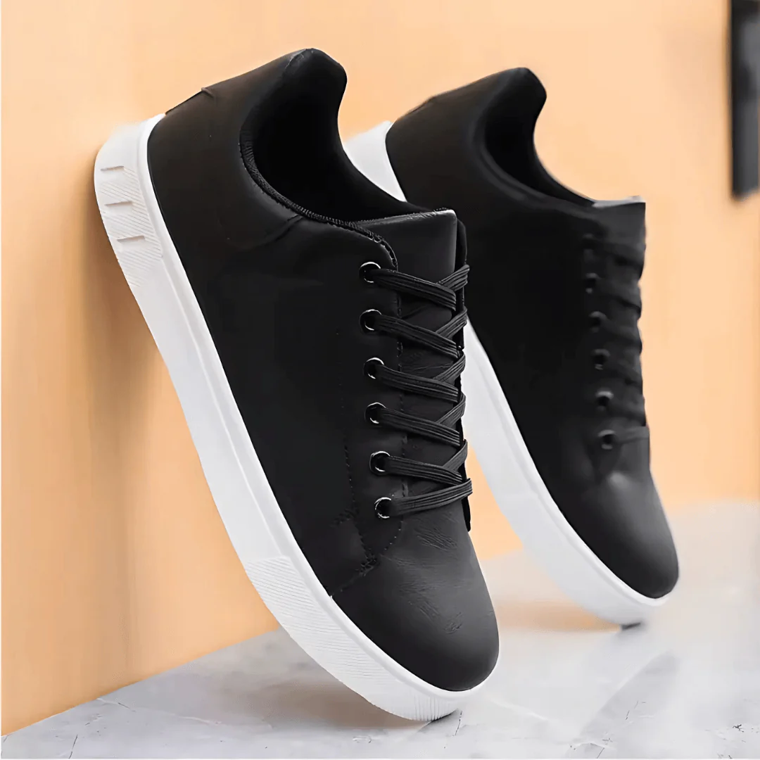 Cuero | Zapatillas de piel vegana elegantes