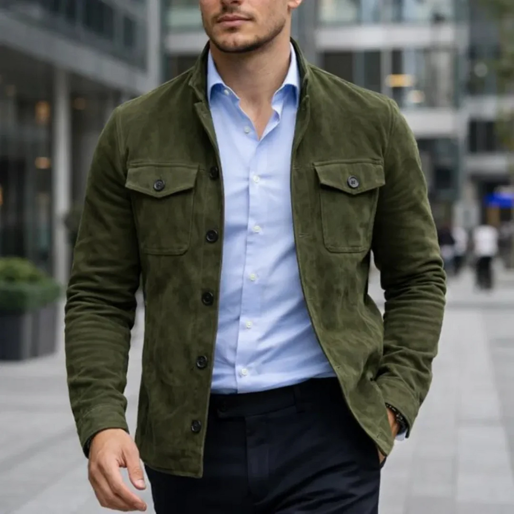 Diego | Sobrecamisa de tacto suave