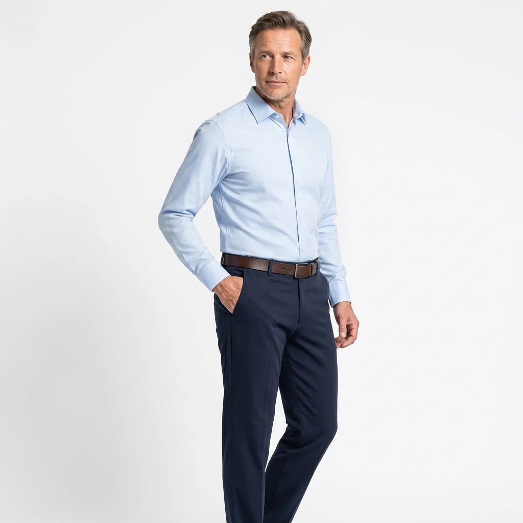 Dinámico | Pantalón elástico elegante de hombre