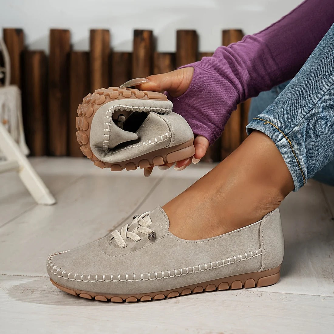Aria | Mocasín anatómico de mujer