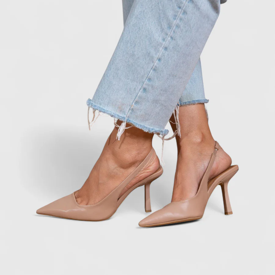 Bella | Zapatos de tacón ortopédico con estampado
