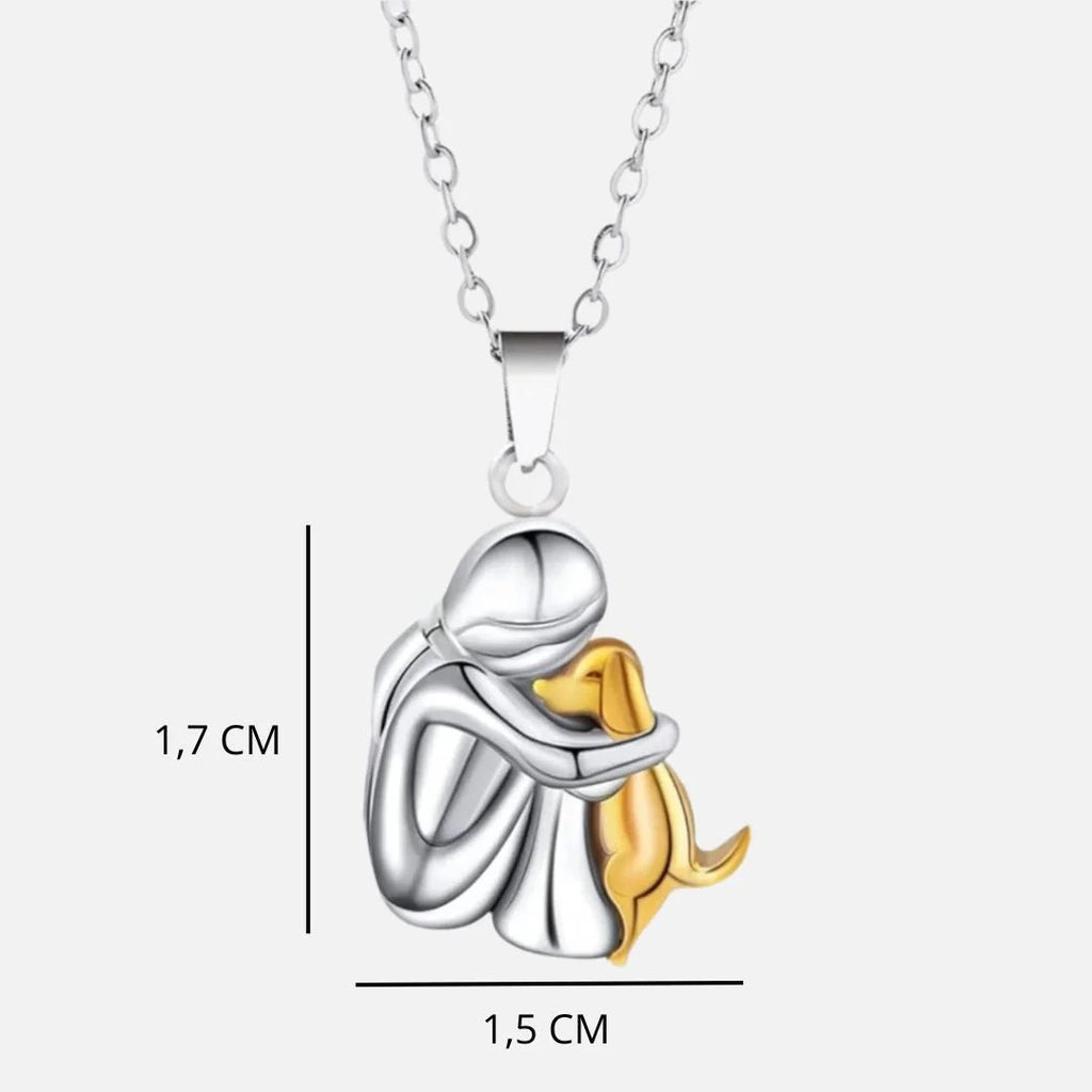 Fiel | Collar con colgante de perro