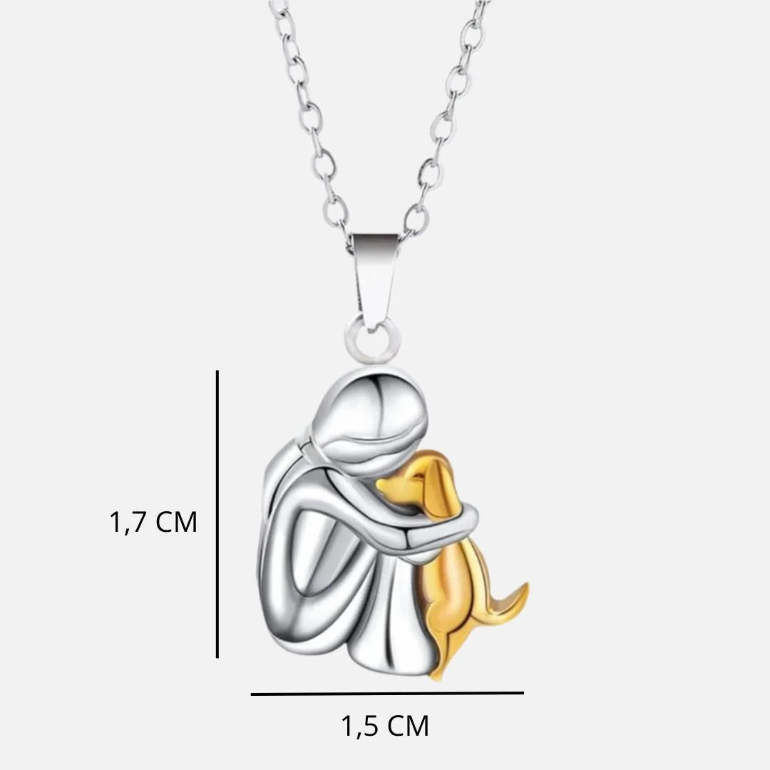 Fiel | Collar con colgante de perro