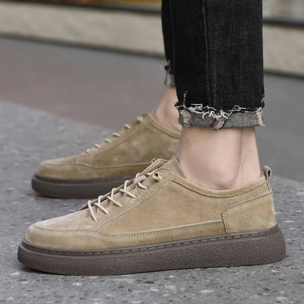 Ante | Zapatillas de ante acolchadas de hombre