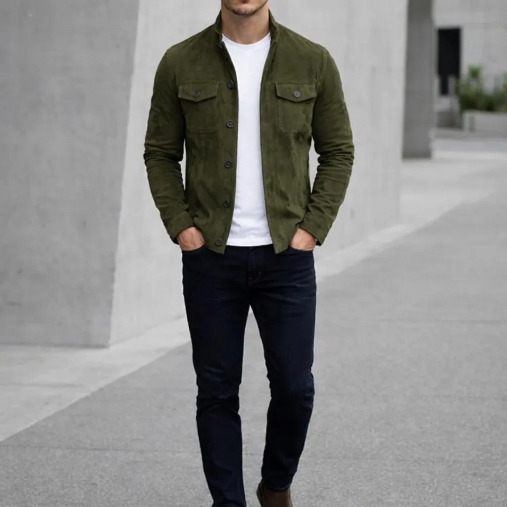 Diego | Sobrecamisa de tacto suave