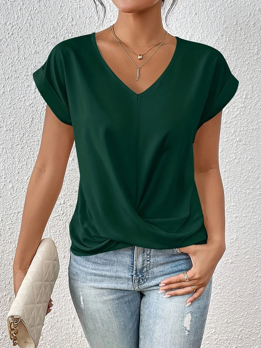 Cleo | Camiseta con escote corazón