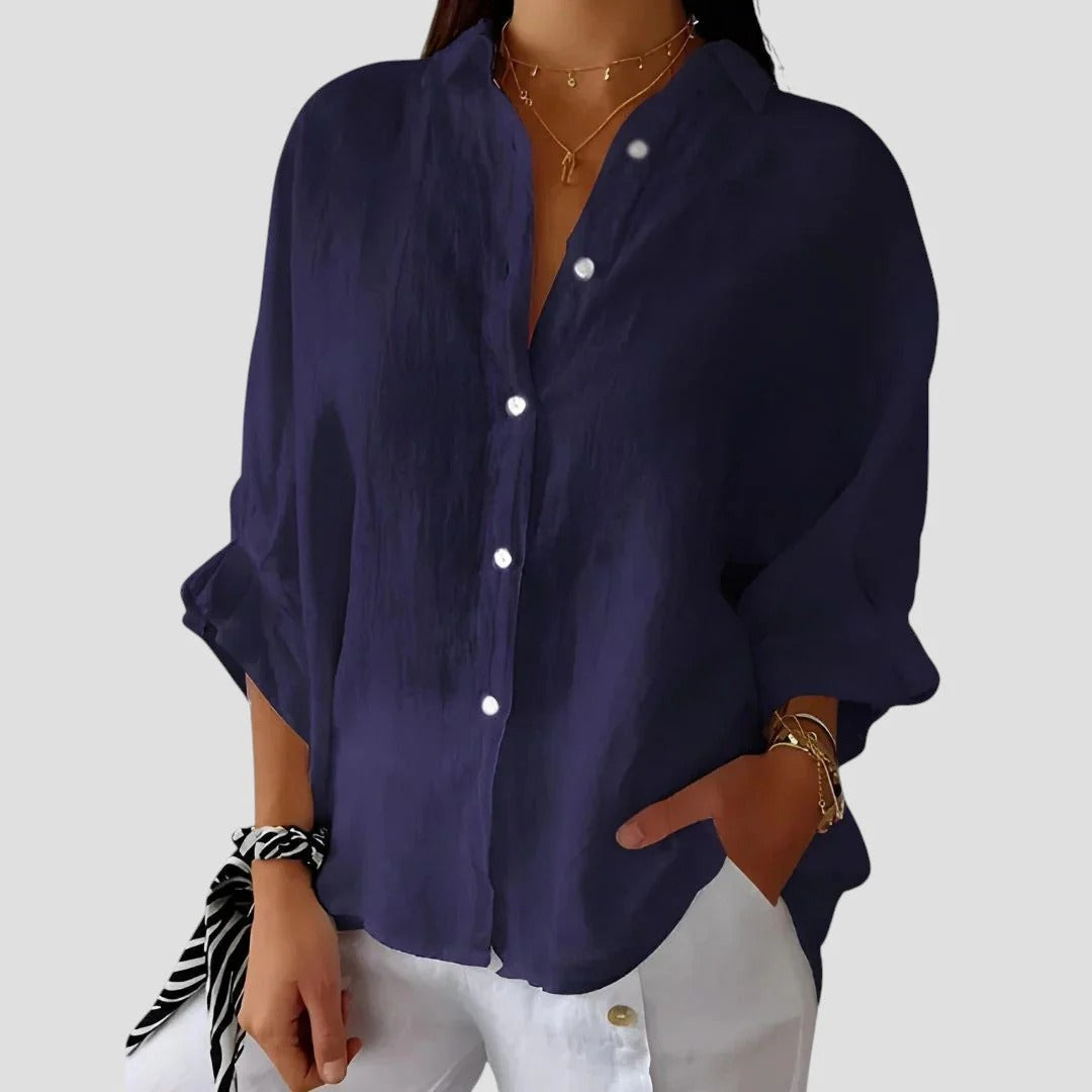 Esencia | Blusa elegante con detalle en la espalda
