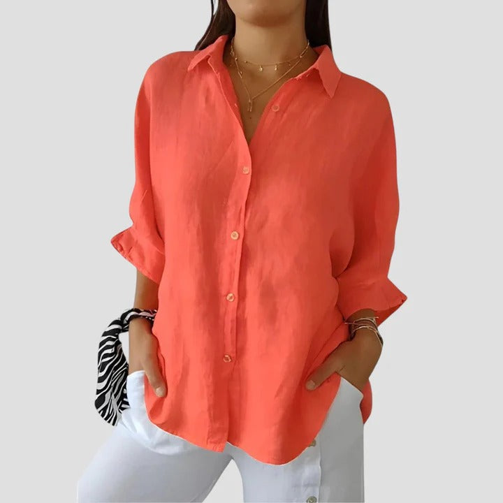 Esencia | Blusa elegante con detalle en la espalda