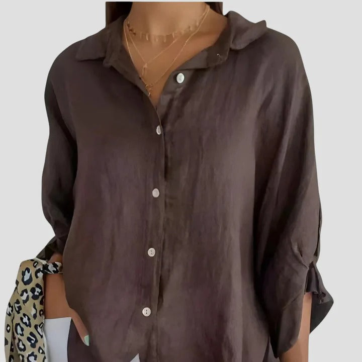 Esencia | Blusa elegante con detalle en la espalda