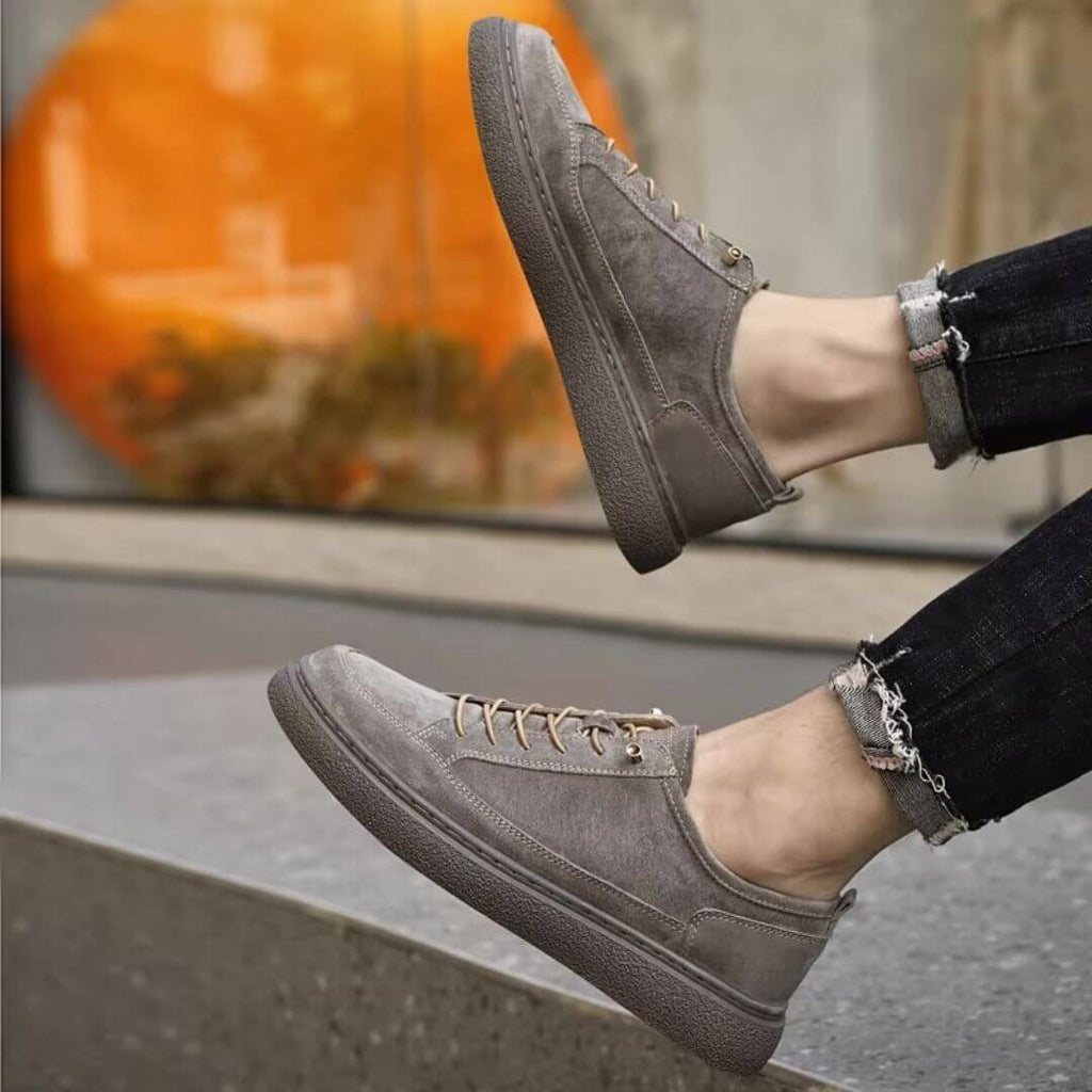 Ante | Zapatillas de ante acolchadas de hombre