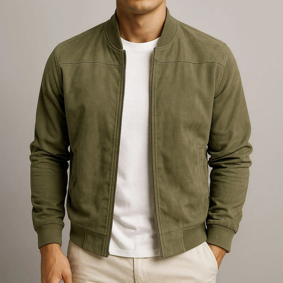 Marcos | Chaqueta clásica de ante