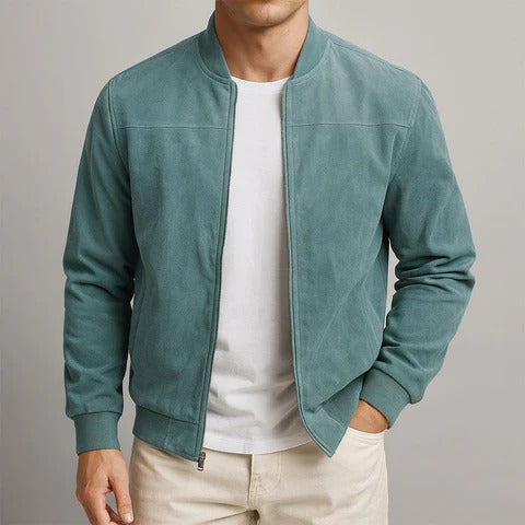 Marcos | Chaqueta clásica de ante