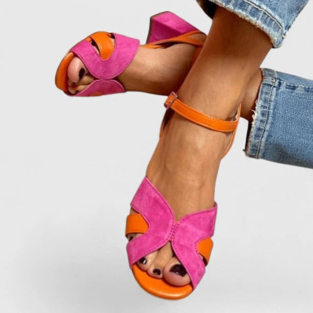 Cuña | Tacones de cuña ortopédicos con correa