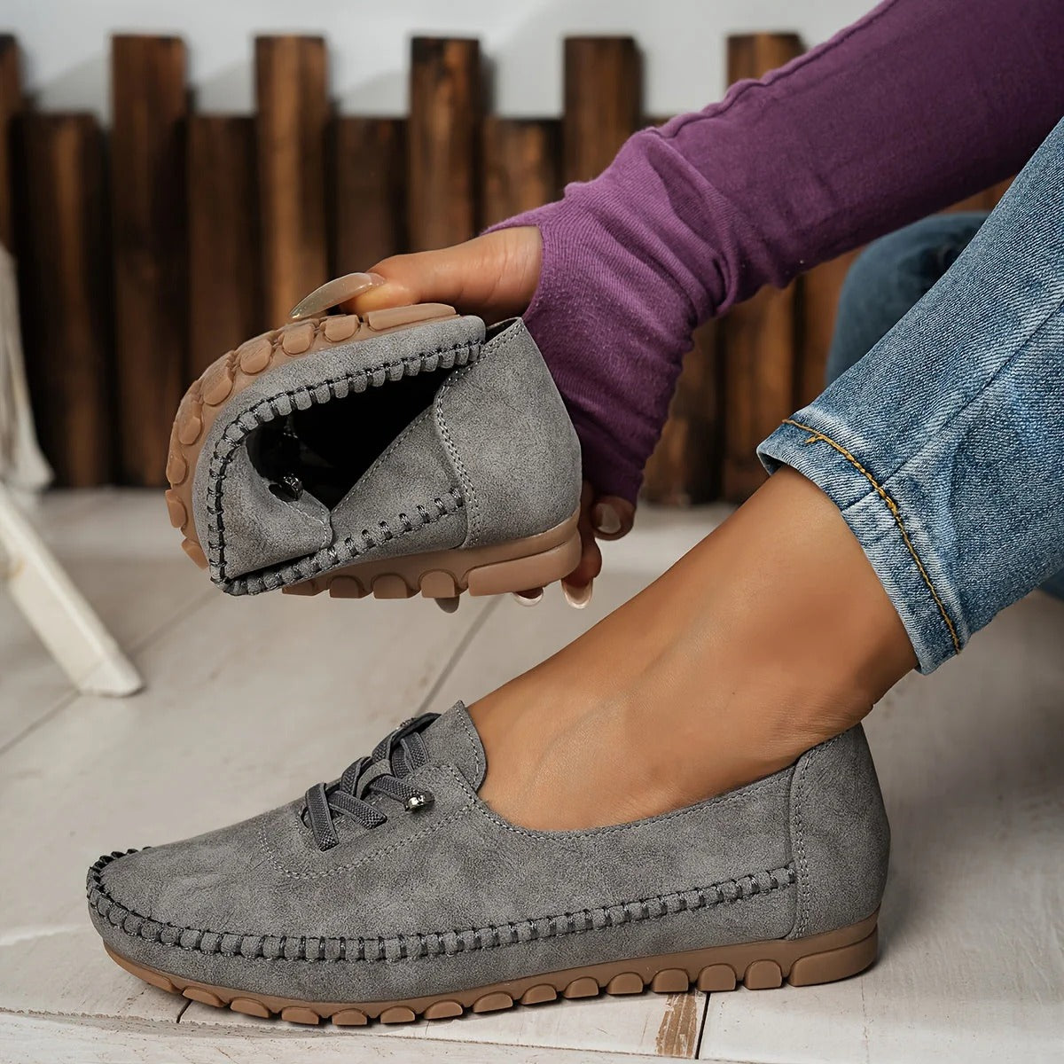 Aria | Mocasín anatómico de mujer