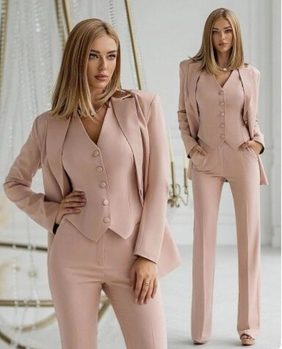 Imperial | Traje de tres piezas de mujer