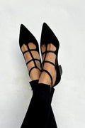 Tiras | Tacones D'Orsay con diseño de tiras elegante