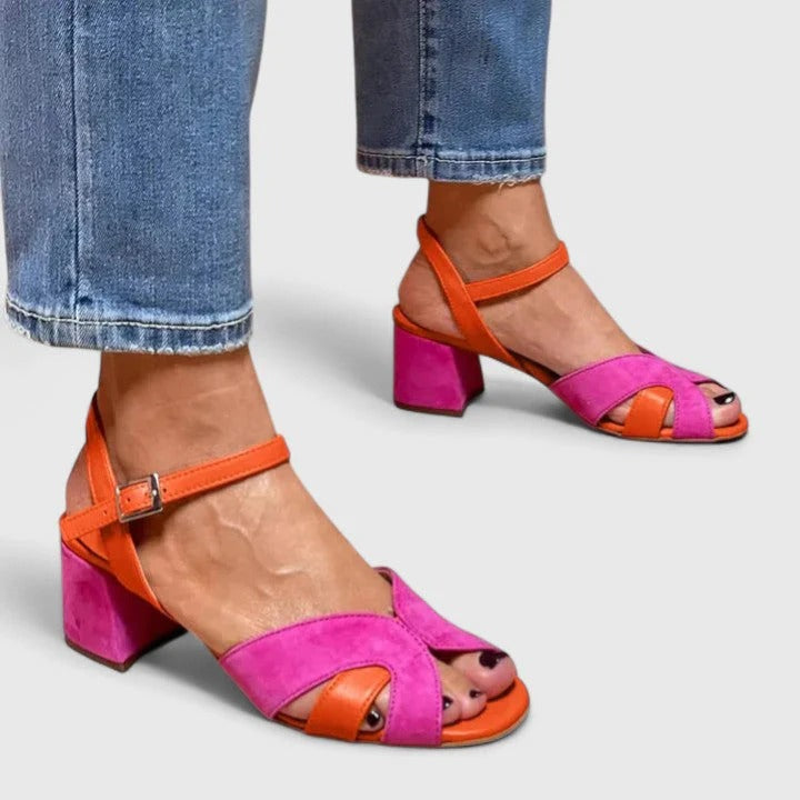 Cuña | Tacones de cuña ortopédicos con correa