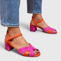 Cuña | Tacones de cuña ortopédicos con correa