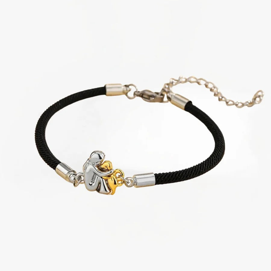Huella | Pulsera con colgante de bastón