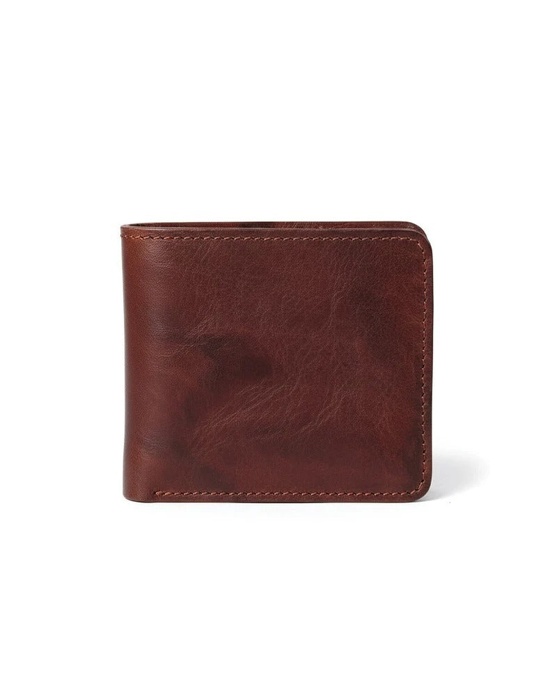 Cuero Slim | Cartera plegable de piel