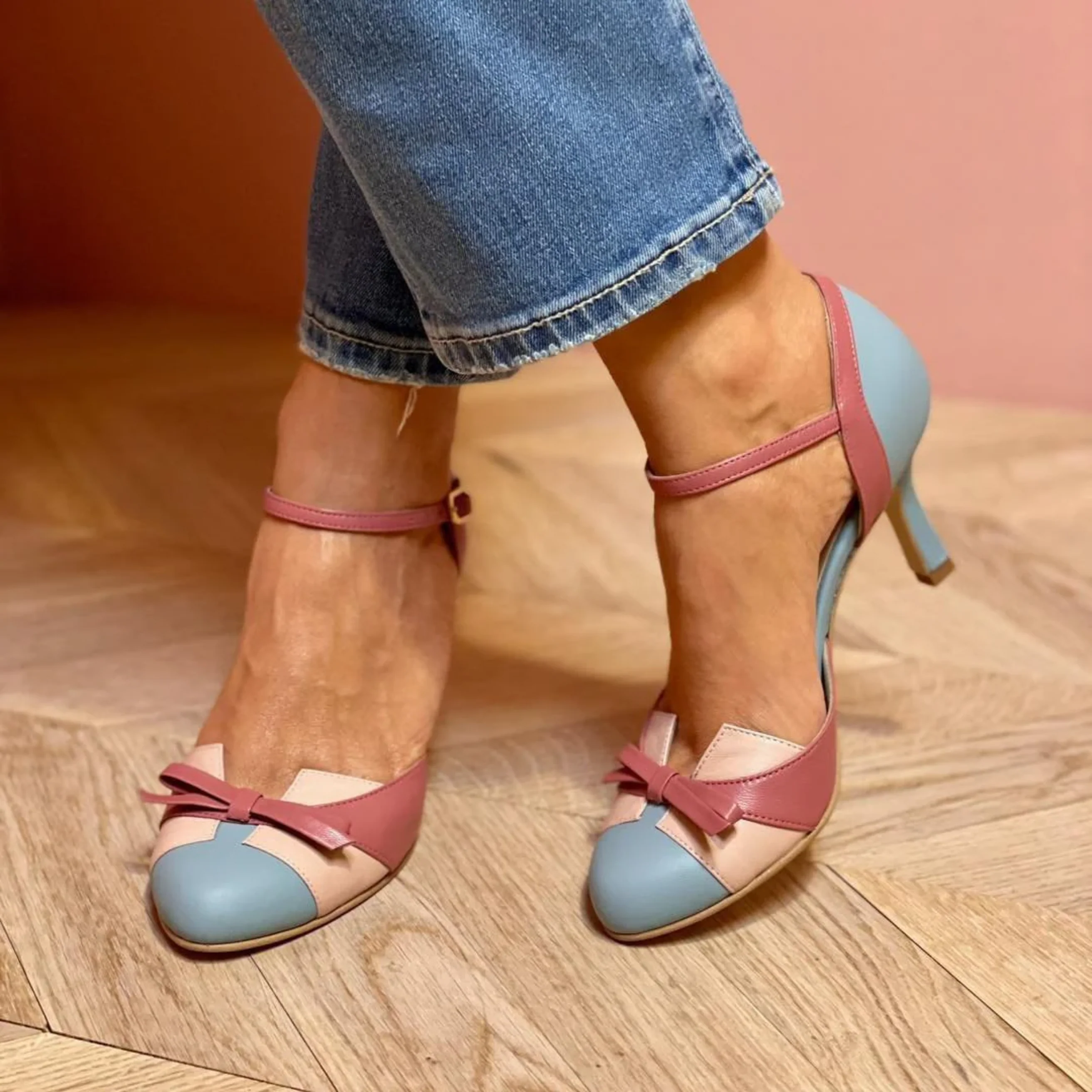 Vintage Ortho | Sandalias ortopédicas con detalle de lazo