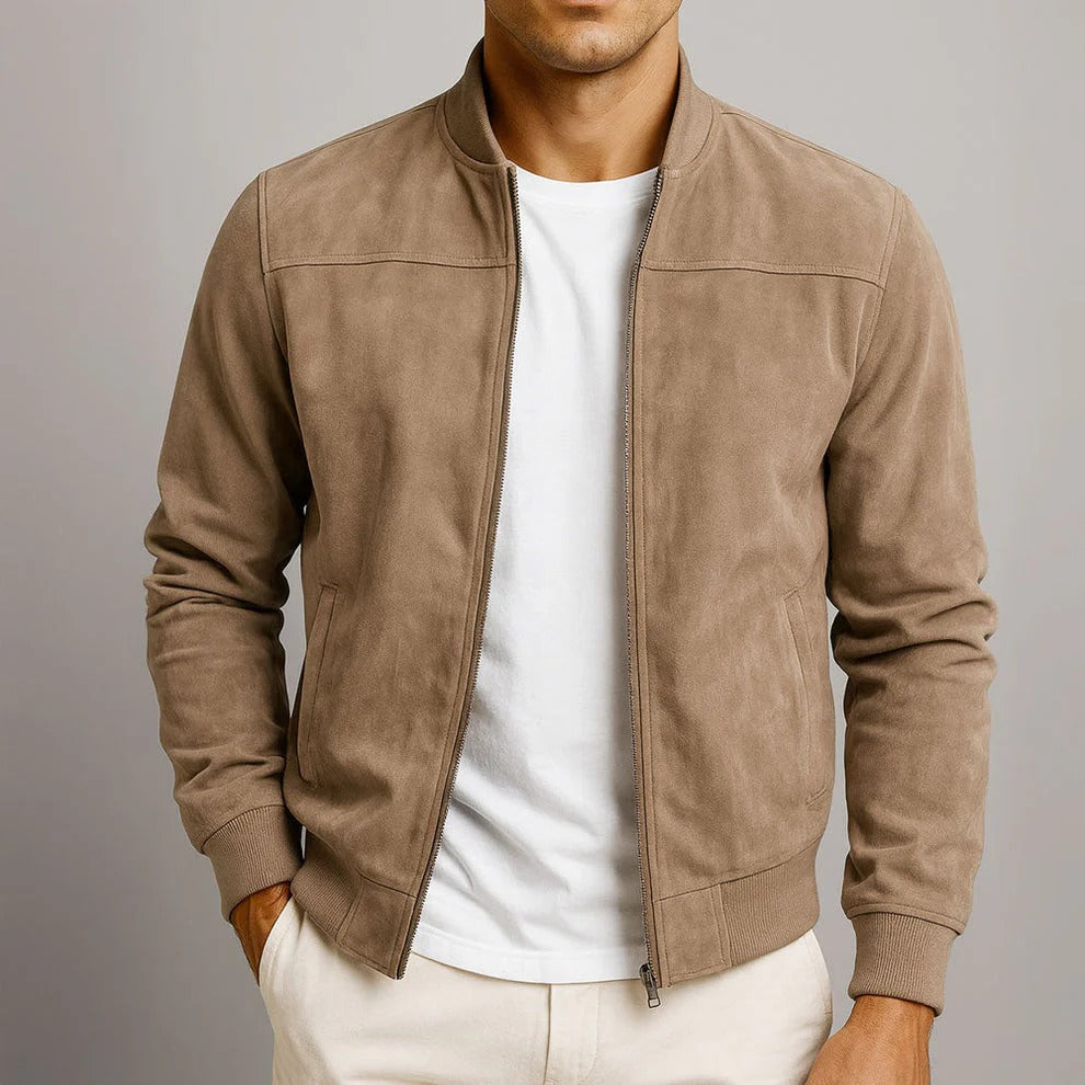 Marcos | Chaqueta clásica de ante