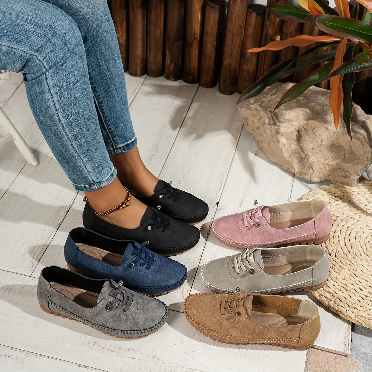Aria | Mocasín anatómico de mujer