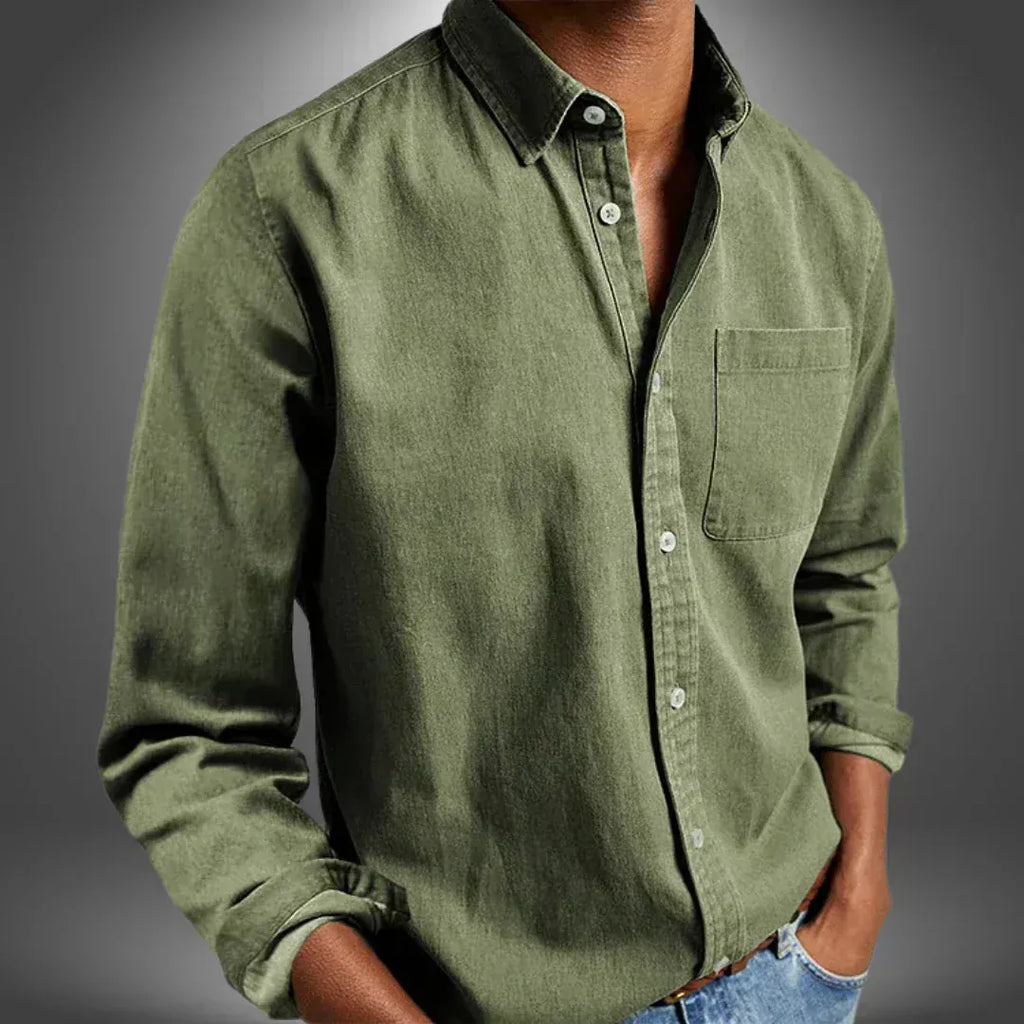 Denim | Camisa vaquera premium de hombre