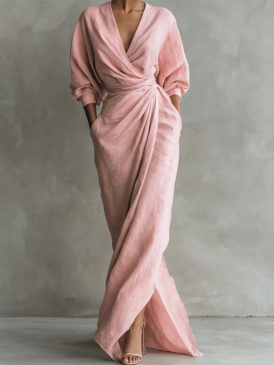 Chic | Vestido casual elegante con escote en V