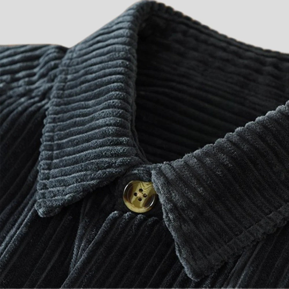 Pana | Camisa de pana a rayas para hombre