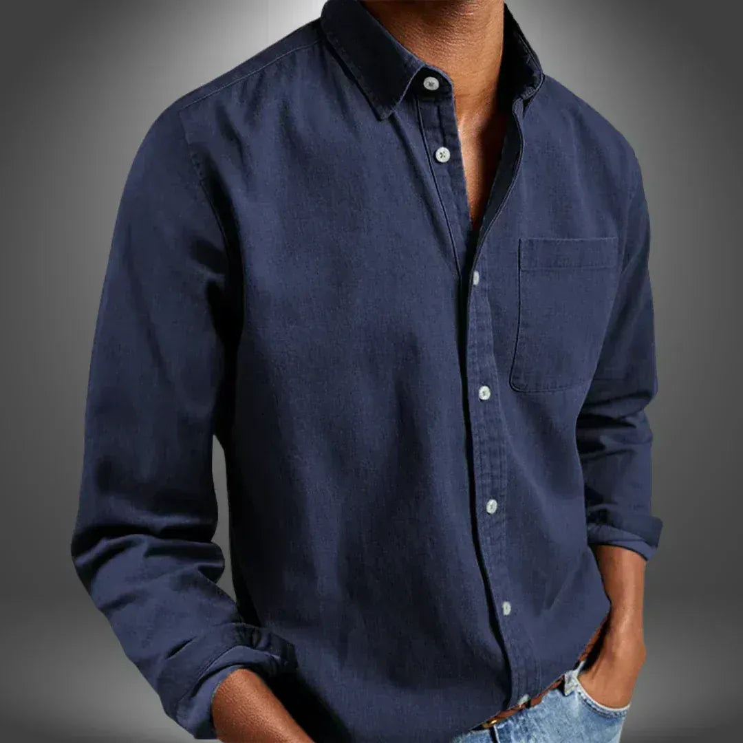 Denim | Camisa vaquera premium de hombre