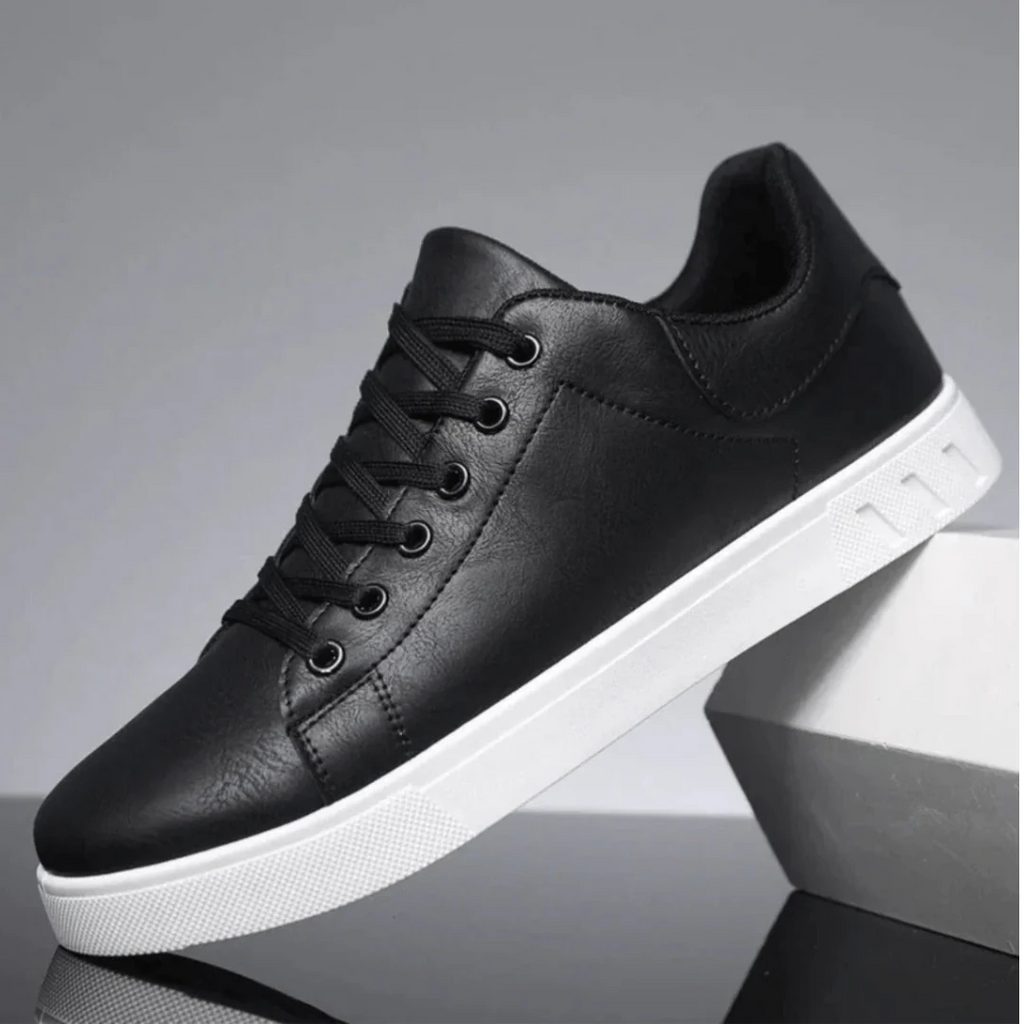 Cuero | Zapatillas de piel vegana elegantes