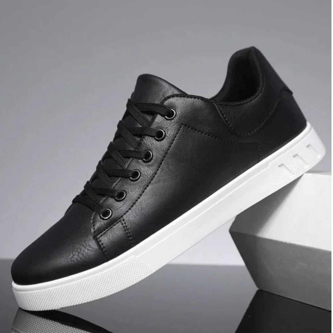 Cuero | Zapatillas de piel vegana elegantes