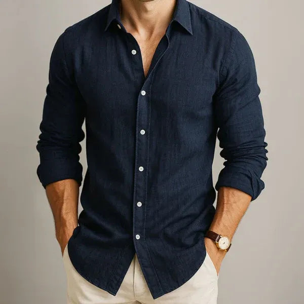 Álvaro | Camisa de lino para hombre