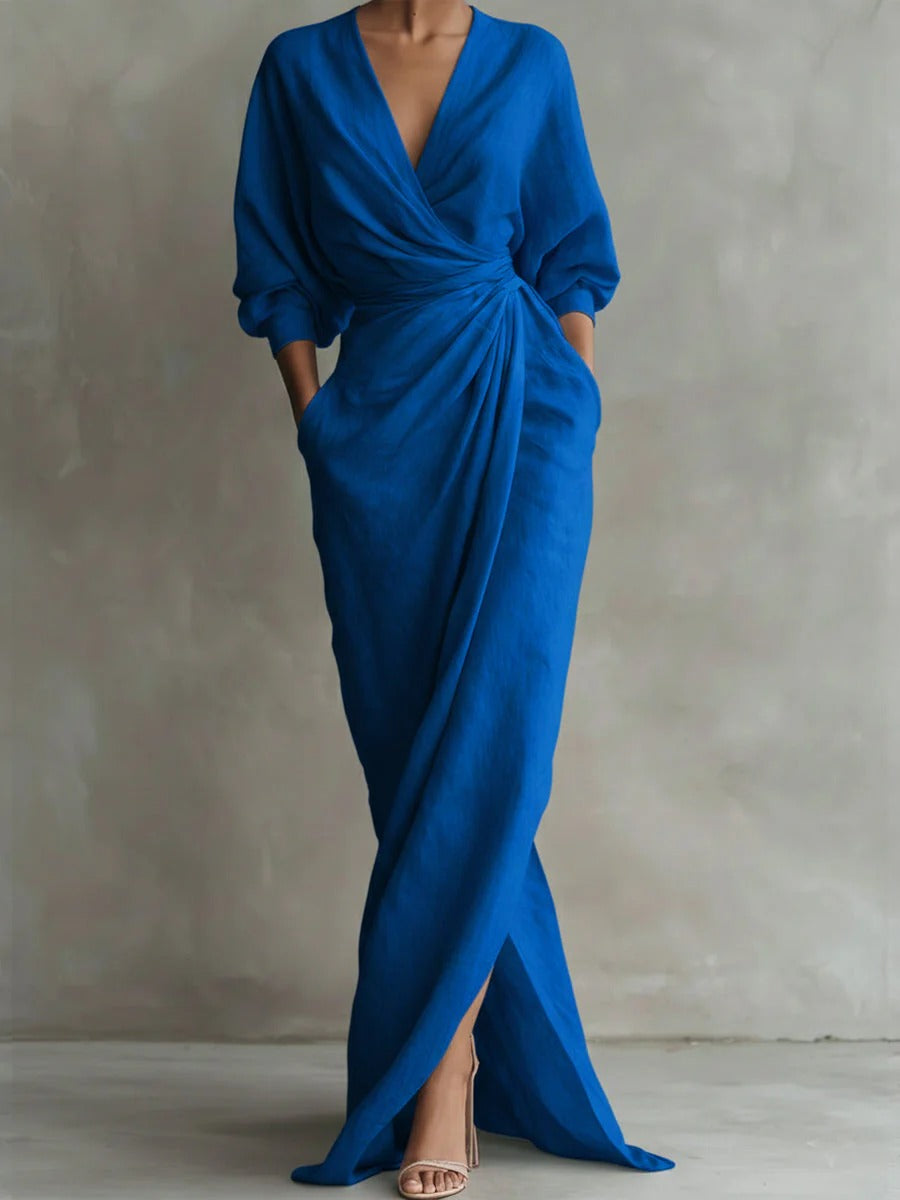 Chic | Vestido casual elegante con escote en V