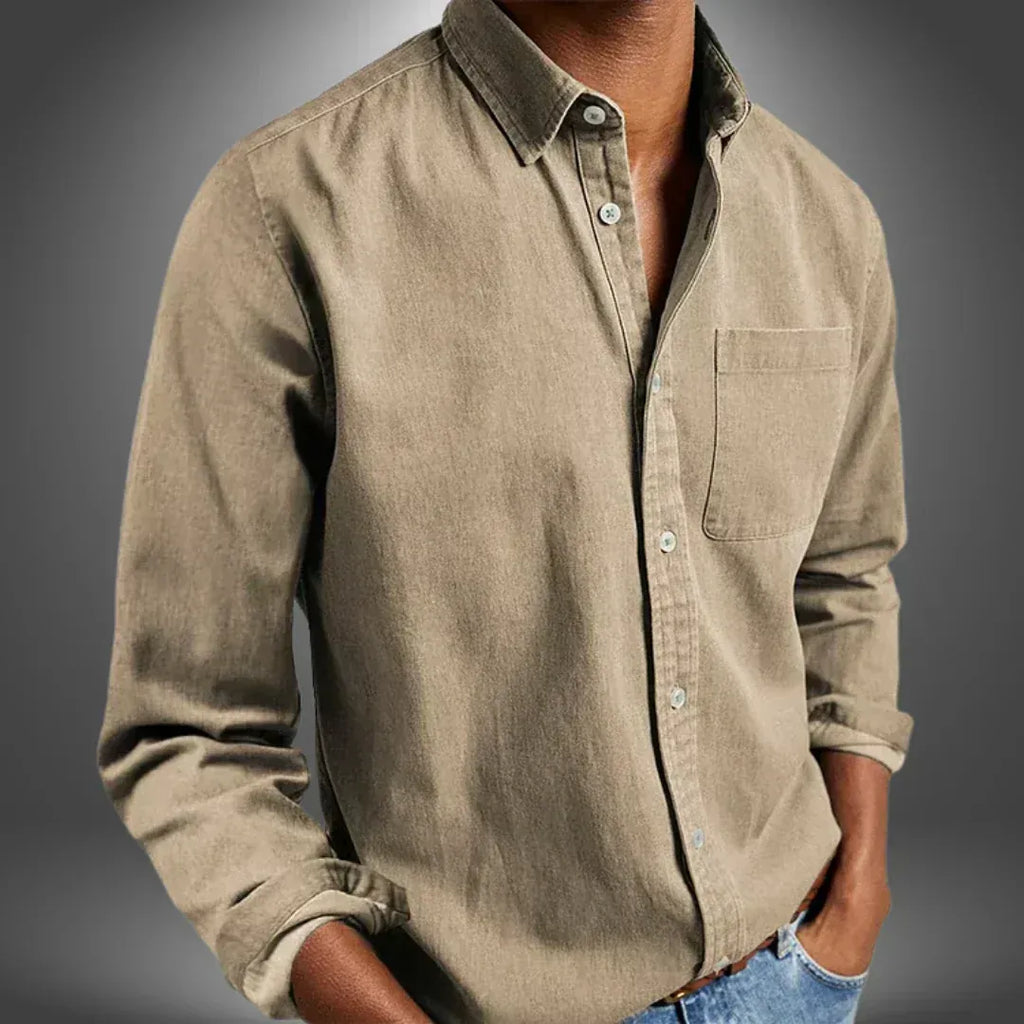 Denim | Camisa vaquera premium de hombre