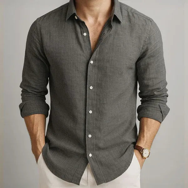 Álvaro | Camisa de lino para hombre