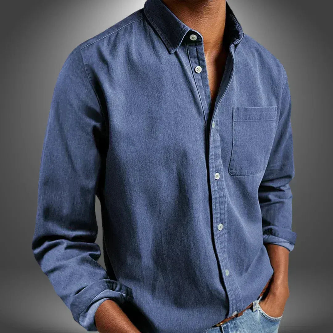 Denim | Camisa vaquera premium de hombre
