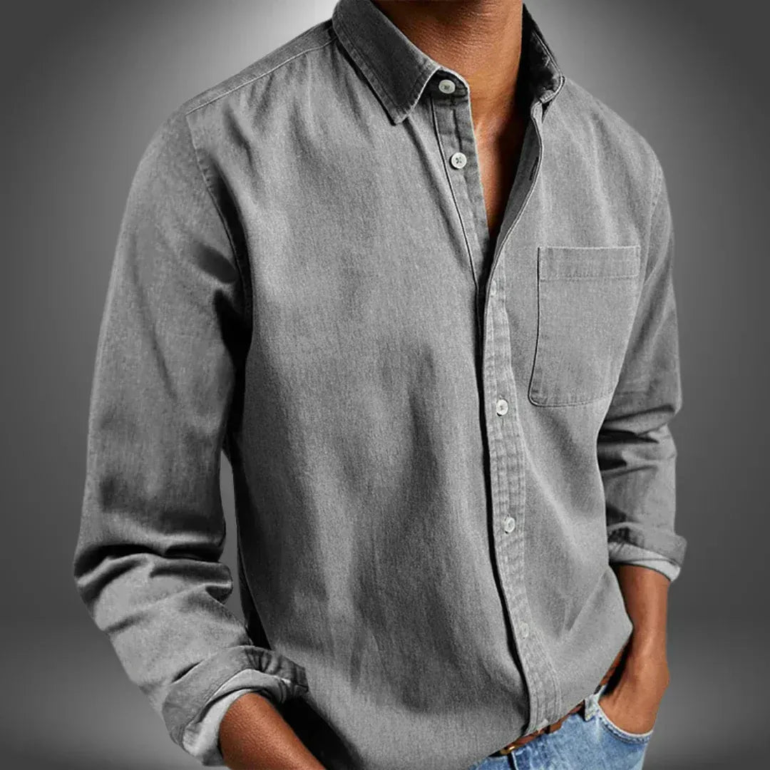 Denim | Camisa vaquera premium de hombre
