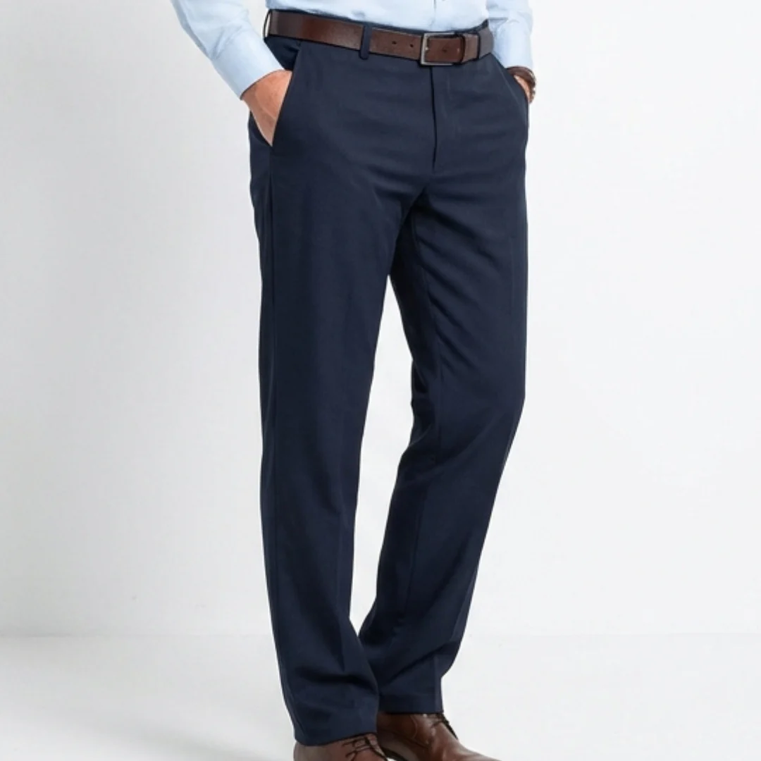 Dinámico | Pantalón elástico elegante de hombre