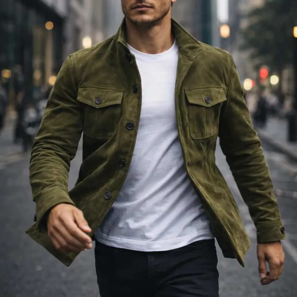 Diego | Sobrecamisa de tacto suave