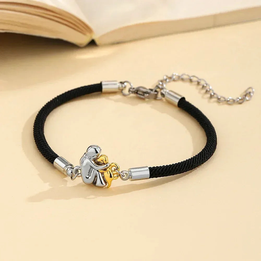 Huella | Pulsera con colgante de bastón