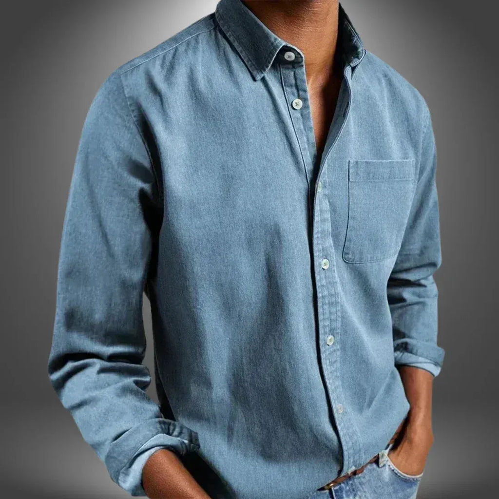 Denim | Camisa vaquera premium de hombre
