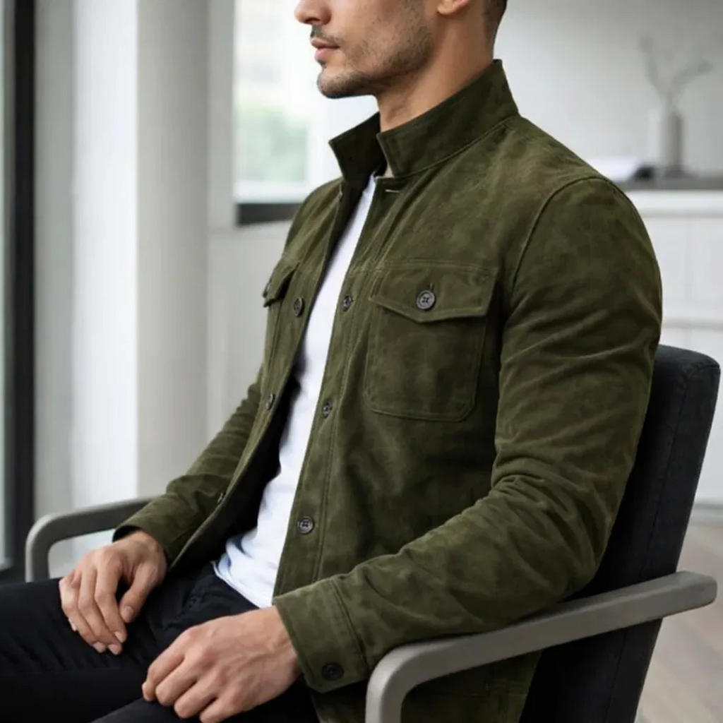 Diego | Sobrecamisa de tacto suave